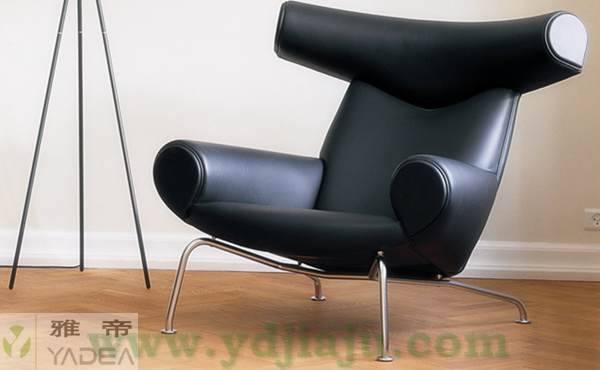 [真皮休閑椅]OX Lounge Chair with Ottoman(公牛椅)