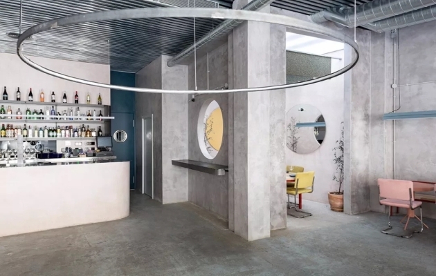 西班牙餐廳設(shè)計案例：極簡而高級