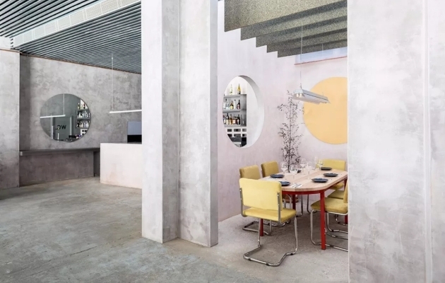 西班牙餐廳設(shè)計案例：極簡而高級