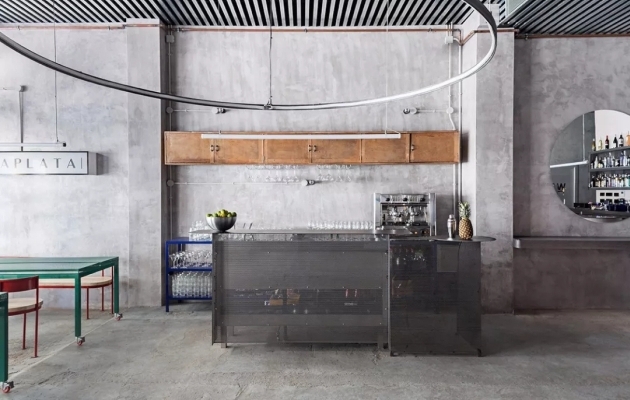 西班牙餐廳設(shè)計案例：極簡而高級