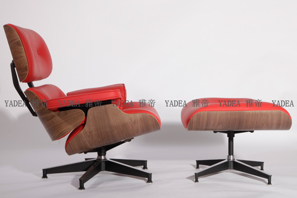 紅色伊姆斯休閑椅