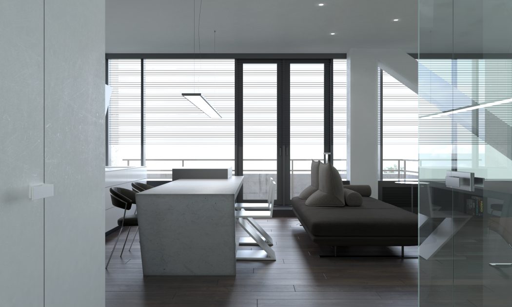 單身公寓書(shū)房