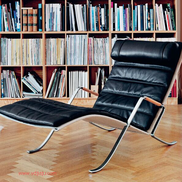 草蜢椅，真皮制造