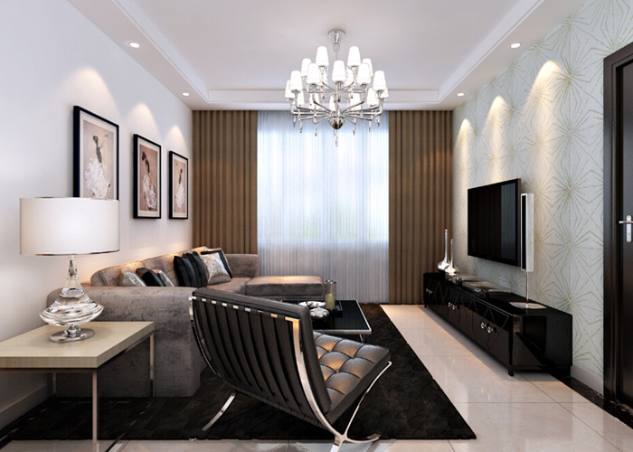 黑色巴塞羅那椅（Barcelona Chai in Black Leather）