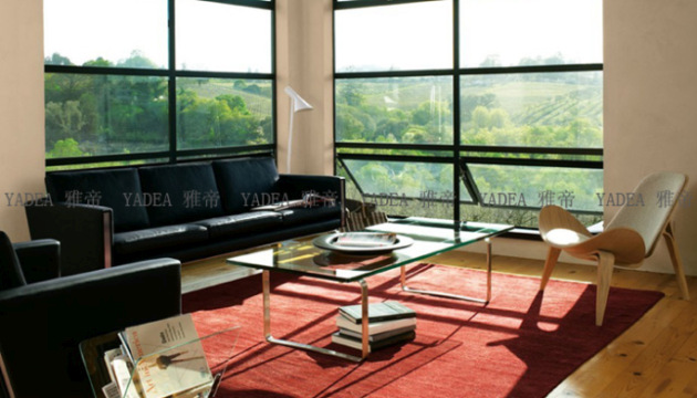 玻璃材質客廳茶幾