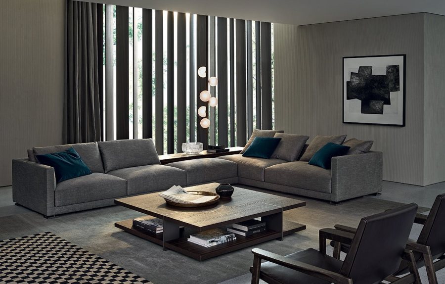 現(xiàn)代簡約客廳沙發(fā)(Bristol Sofa)圖片