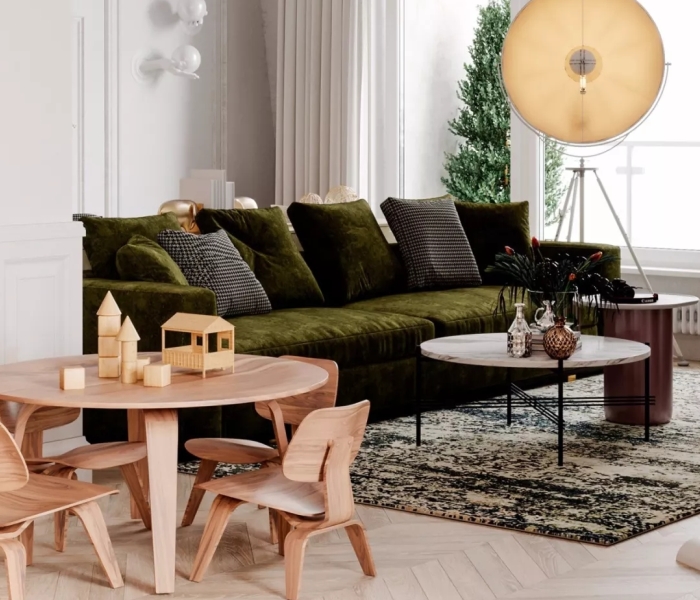 適合年輕白領(lǐng)的精致而優(yōu)雅的公寓