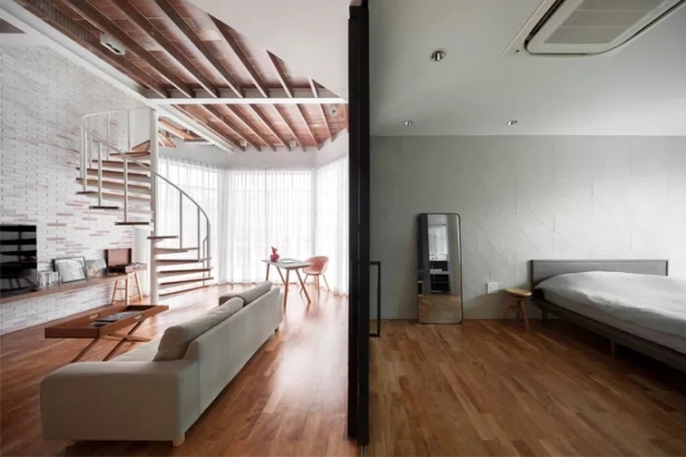 夾層空間住宅設(shè)計(jì)案例