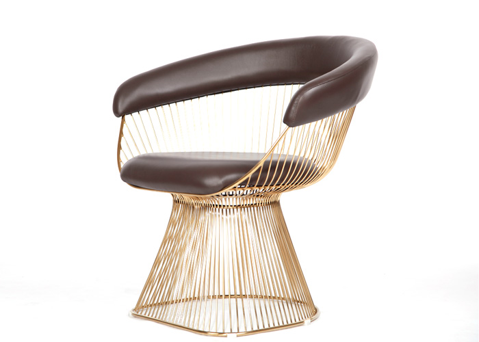 普拉特納休閑椅（Platner Lounge Chair）
