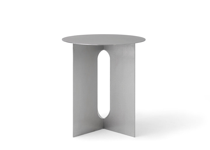 不銹鋼圓形茶幾