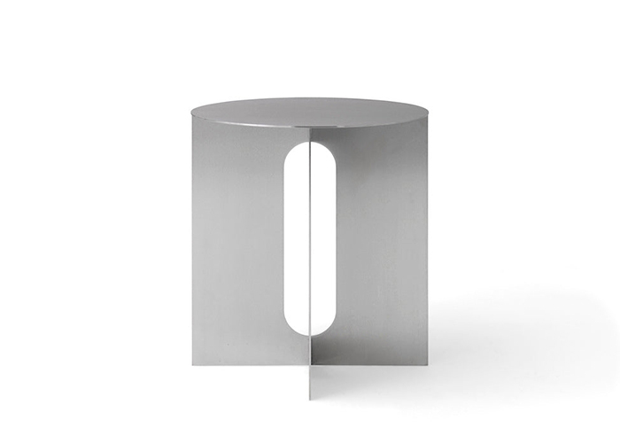 不銹鋼圓形茶幾