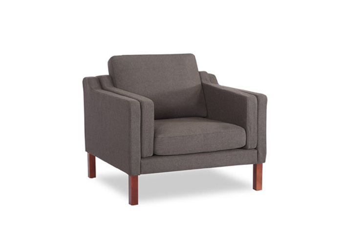 單人位真皮沙發(fā)椅（Borge Mogensen 2211 Chair）