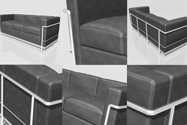 歐式真皮沙發(fā)