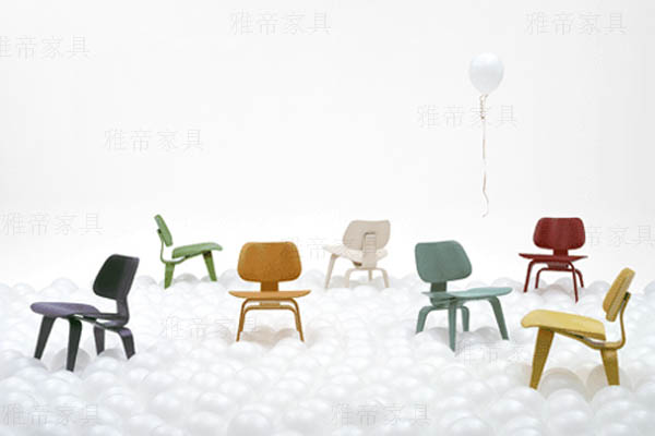 伊姆斯曲木餐椅(Herman Miller Molded Plywood Dining Chair)