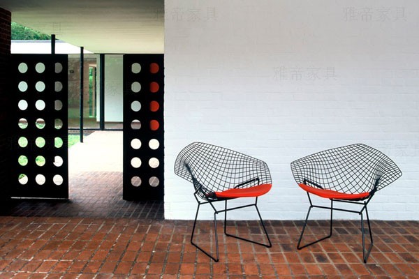 休閑鐵線(xiàn)椅子(Diamond Arm Chair) 休閑鐵線(xiàn)椅子(Diamond Arm Chair)