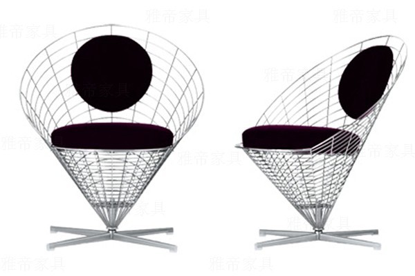 椎形鐵線椅(Wire Cone Chair)