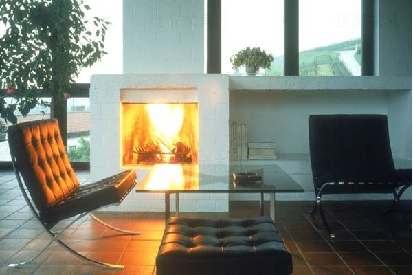 真皮巴塞羅那椅