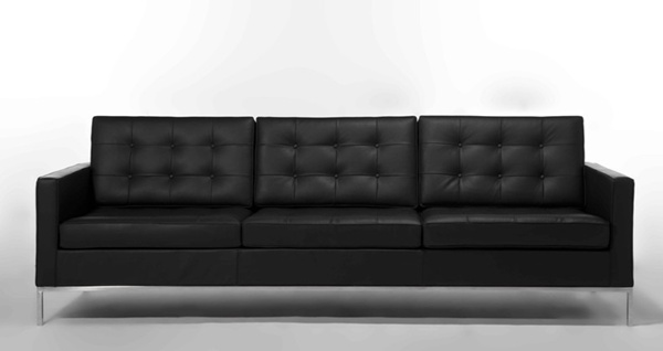 格子樣式簡約造型 深圳雅帝真皮沙發(fā)