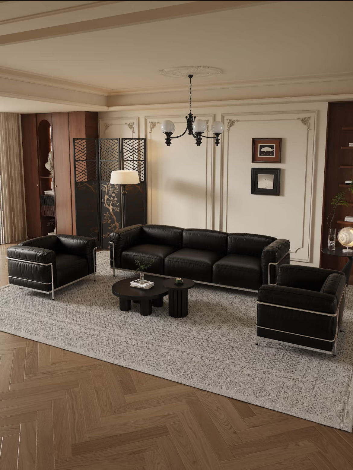 經(jīng)典再現(xiàn) | 柯布西耶 LC3 真皮沙發(fā)，回溯包豪斯美學(xué)