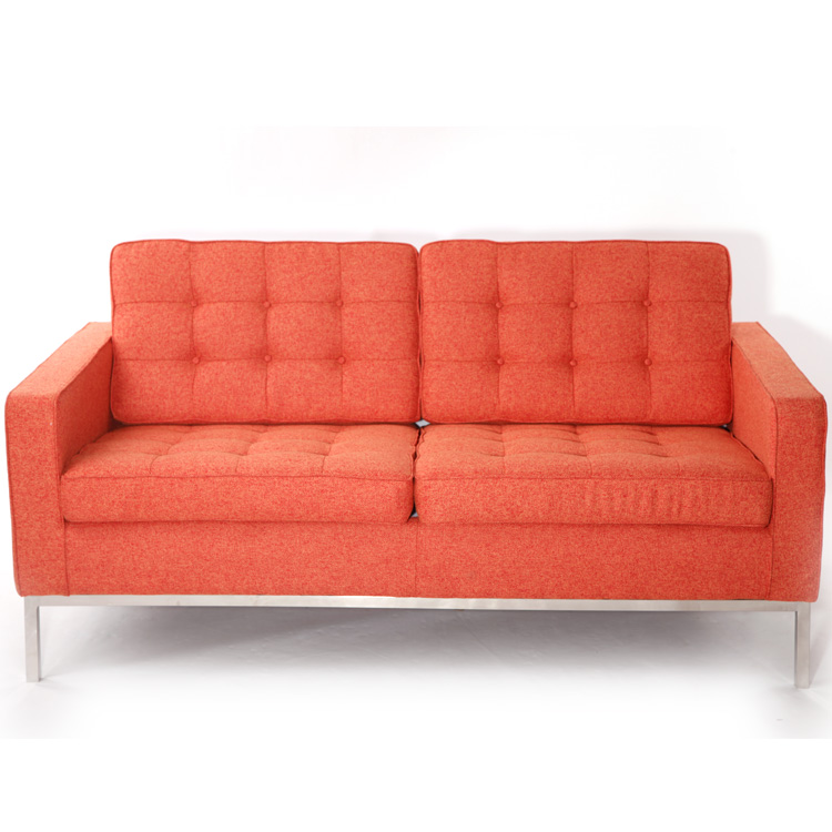 現(xiàn)代簡約雙人位布藝沙發(fā)