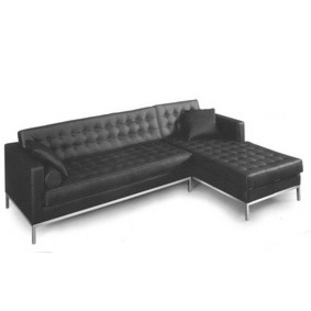 轉(zhuǎn)角真皮沙發(fā)