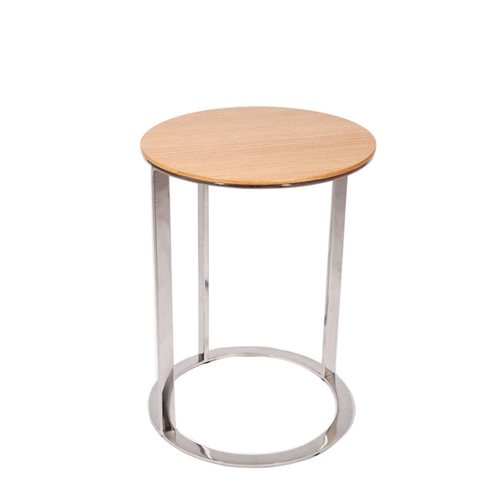 圓形實(shí)木小茶幾