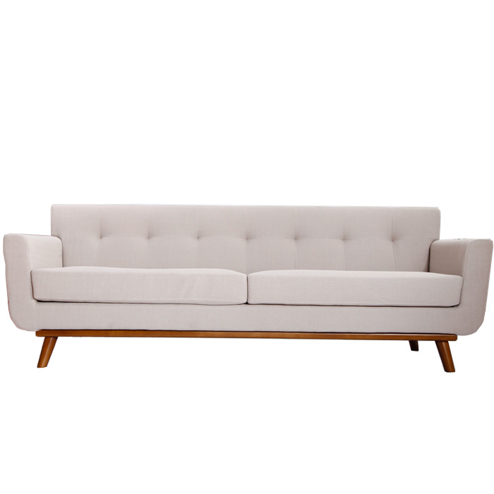 三人位現(xiàn)代沙發(fā)(Spiers Sofa in Mustard)