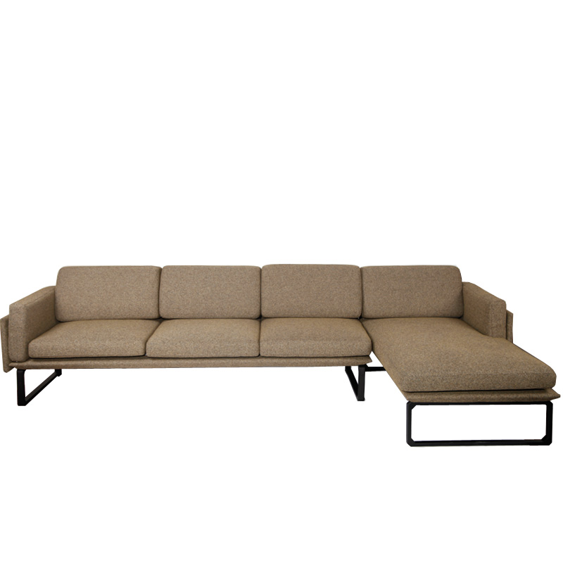 北歐布藝轉(zhuǎn)角沙發(fā)