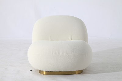 現(xiàn)代簡約休閑單人雪梨椅